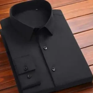 Men's Solid Formal Shirt – Full Sleeve